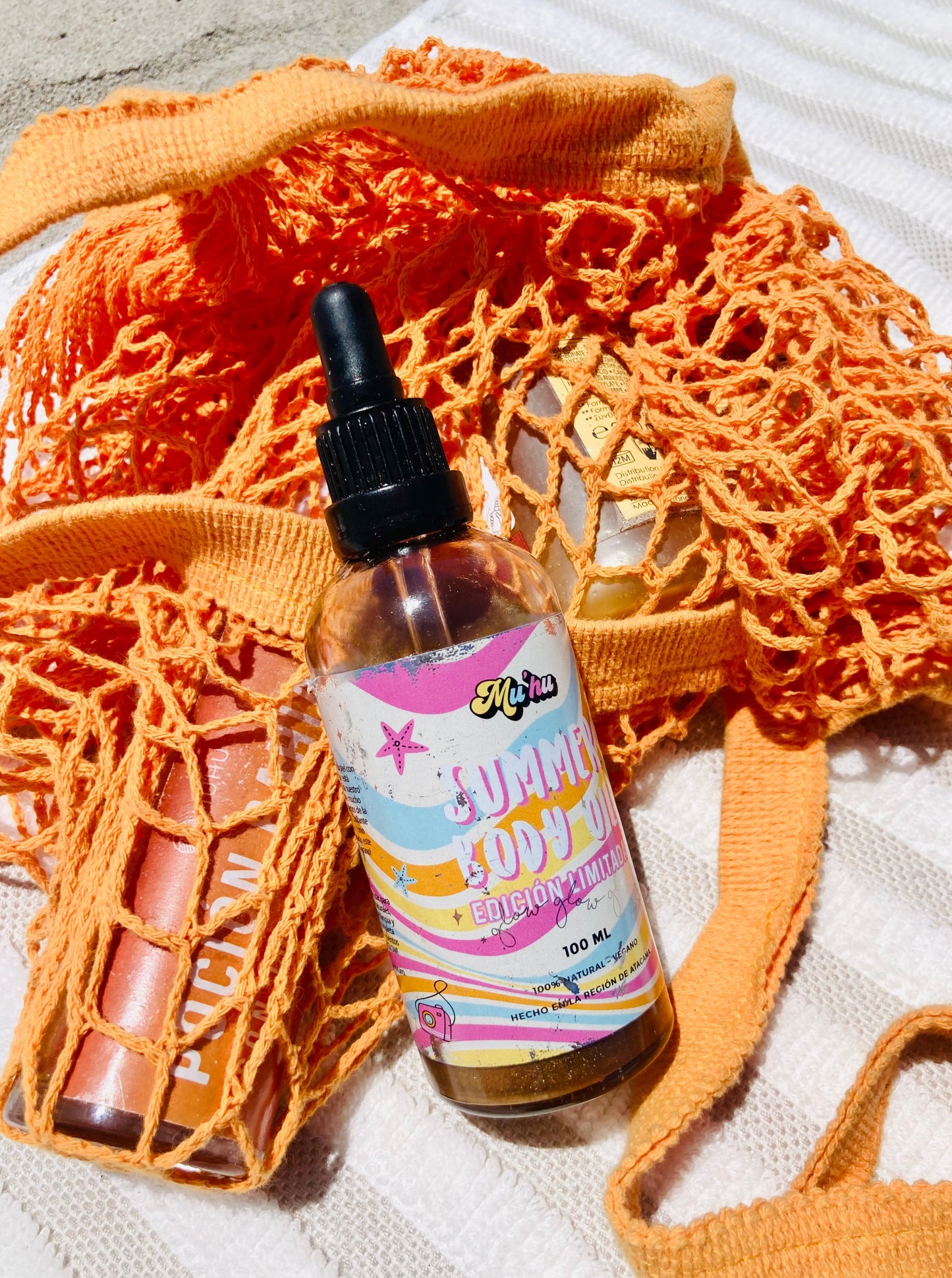 Summer body oil